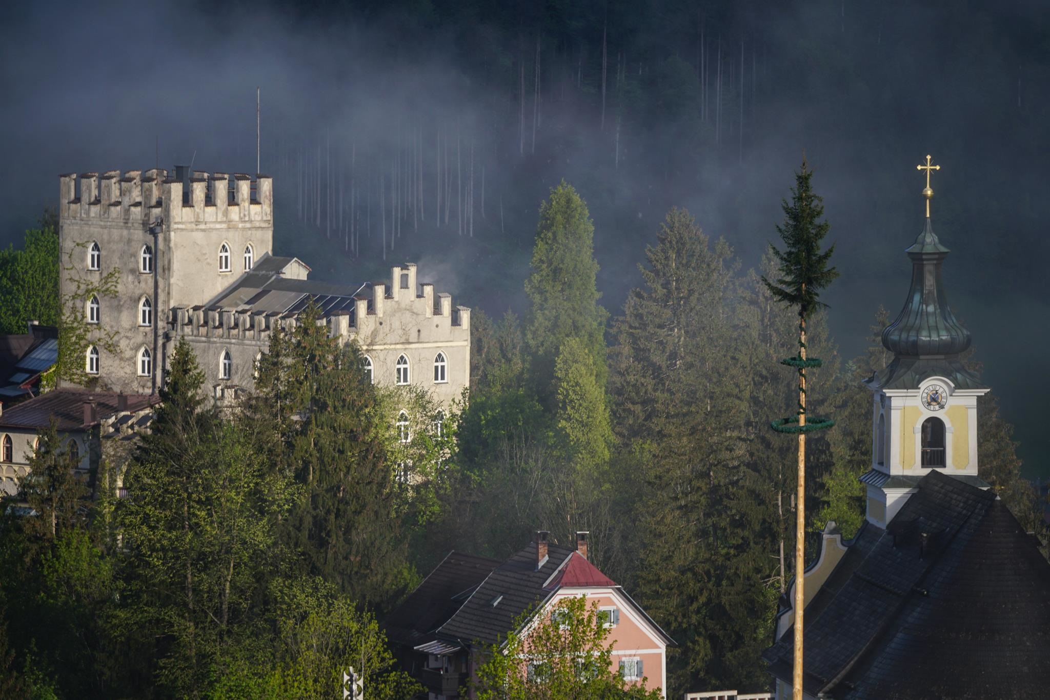Blick auf's Schloss, Itter