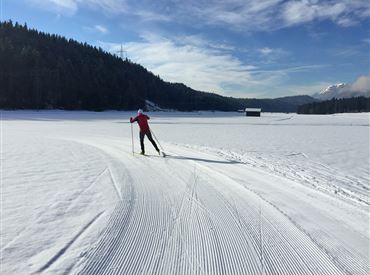 Schneerosentalloipe am Angerberg